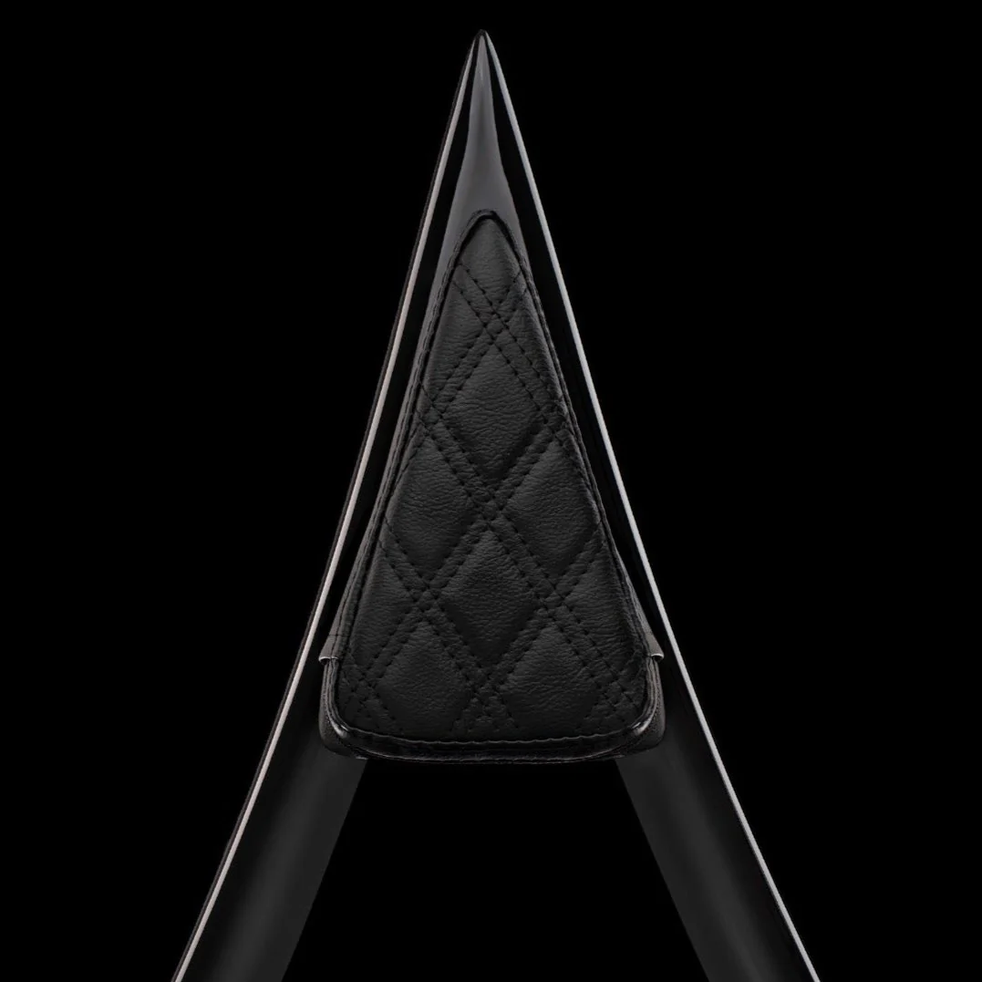 The Original 16" Diablo 1.5" Sissy Bar for 2009 and newer Touring Models (Gloss Black) - Image 11