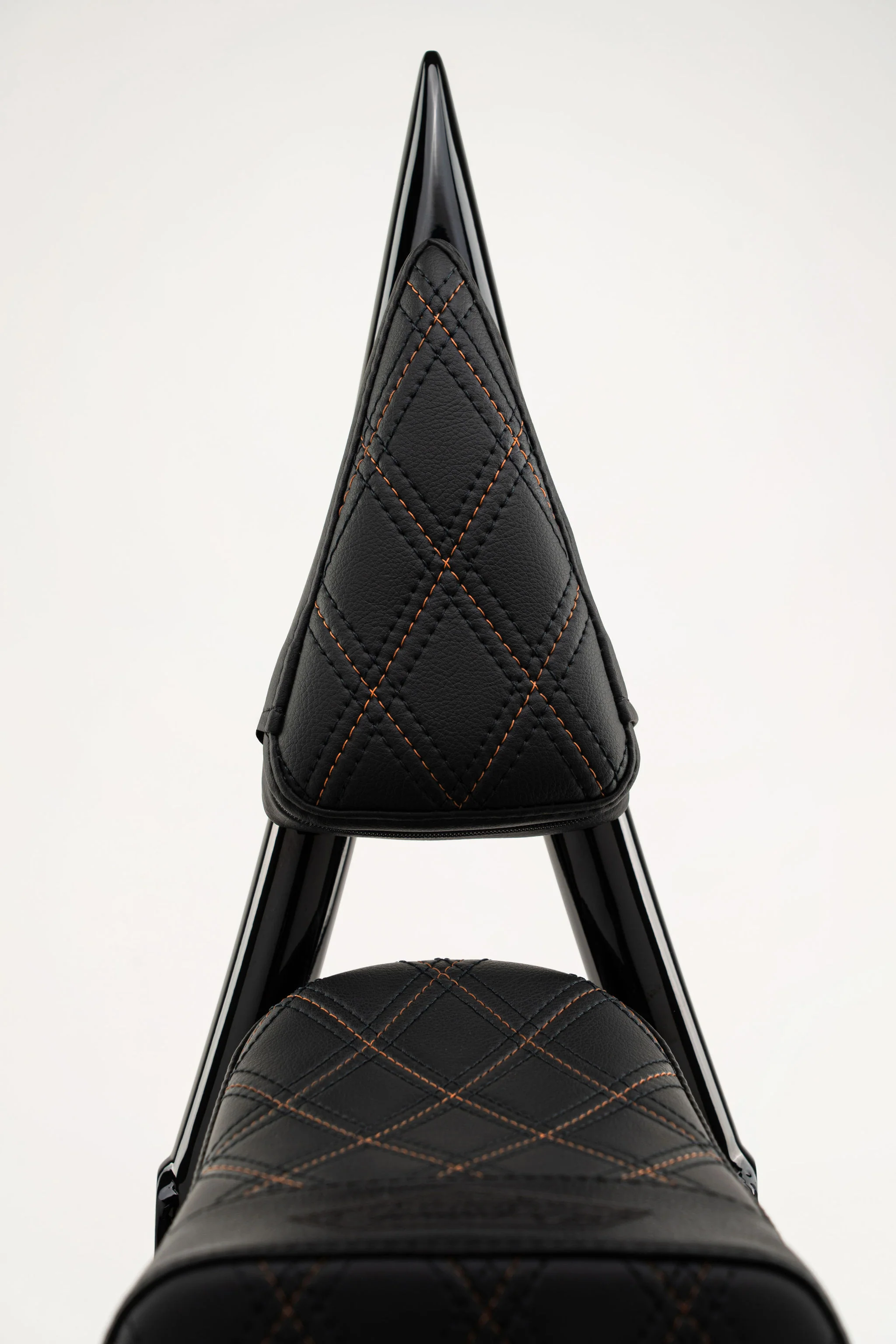 Triple Diamond™ 2-Up Seat & Sissy Bar Combo with 100% Matching Back Rest Pad For 2020-2026 Low Rider S & ST - Image 11